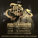 Tres Coronas presenta «ASALTO NAVIDEŃO» en Bogotá